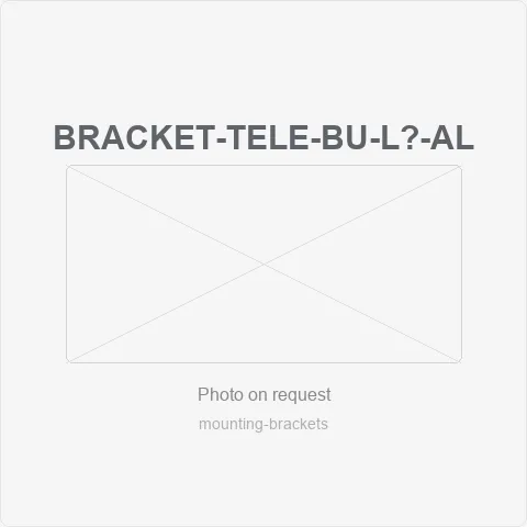 BRACKET-TELE-BU-L1M-2M-AL for mounting brackets - RainboParts