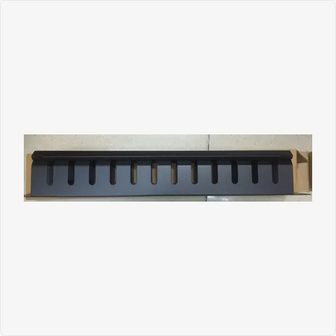 Cable-Manager-5-Slot 1u 5-slot rack mount cable manager for cctv connectors - RainboParts