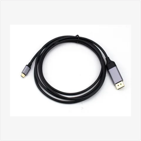 Cable-TPC-DP-1.8M-Al usb c to dp cable 1.8m (aluminum alloy shell) for poe adapters - RainboParts
