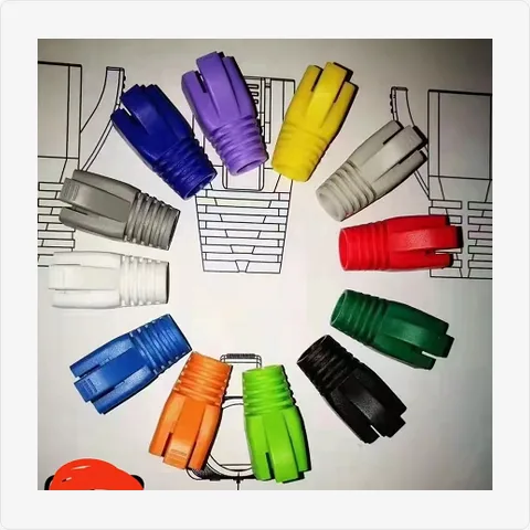 Cat7-RJ45-Boot cat 7 rj45 connector boot for cctv connectors - RainboParts