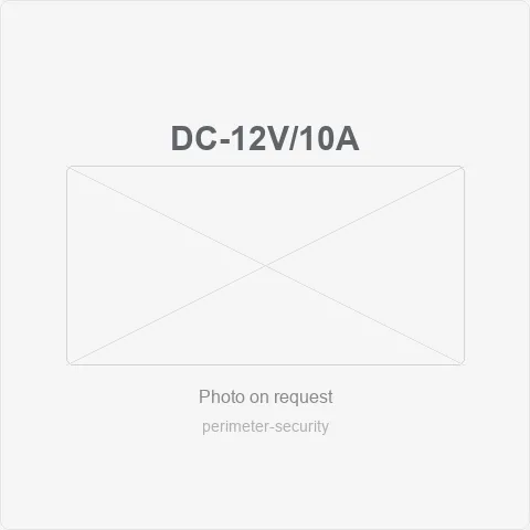 DC-12V/10A switching power supply dc 12v/5a (for centralized pir powering) for perimeter security - RainboParts
