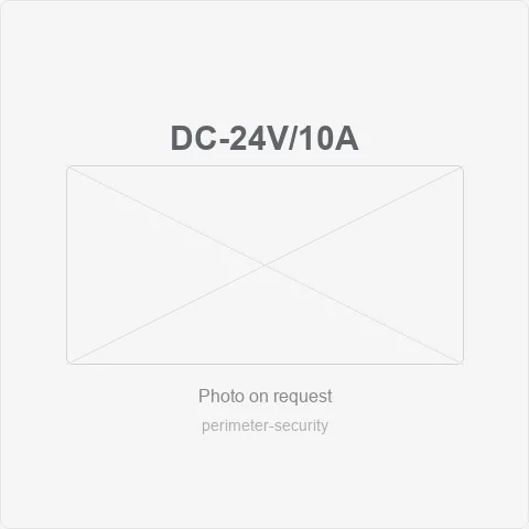 DC-24V/10A switching power supply dc 24v/10a (for centralized ir beam powering) for perimeter security - RainboParts