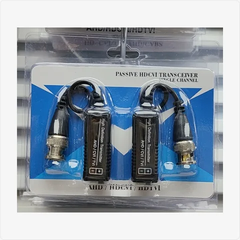 FY01-Blue hd video balun 1080p blue push-in bnc (fy01) for video baluns - RainboParts