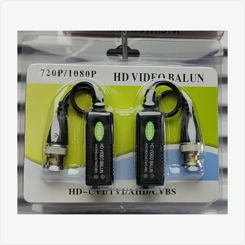 FY02-Yellow hd video balun 1080p yellow push-in bnc (fy02) for video baluns - RainboParts