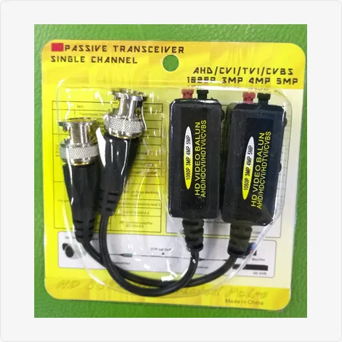 FY03-Yellow hd video balun 5mp yellow push-in (fy03) for video baluns - RainboParts