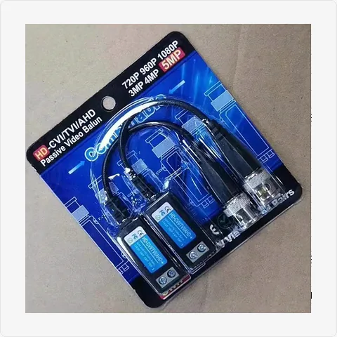 FY04-Black hd video balun 5mp black screw terminal (fy04) for video baluns - RainboParts