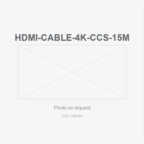 HDMI-Cable-4K-CCS-15M for cctv cables - RainboParts