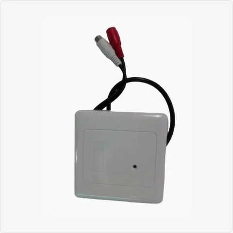MIC-PAN-2H panel cctv microphone with 2 rca heads for cctv microphone - RainboParts