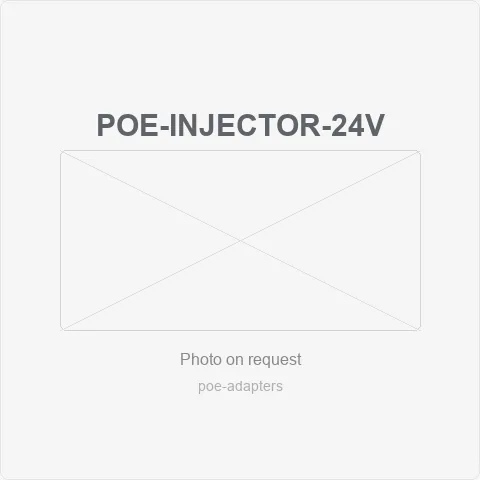 POE-Injector-24V for poe adapters - RainboParts