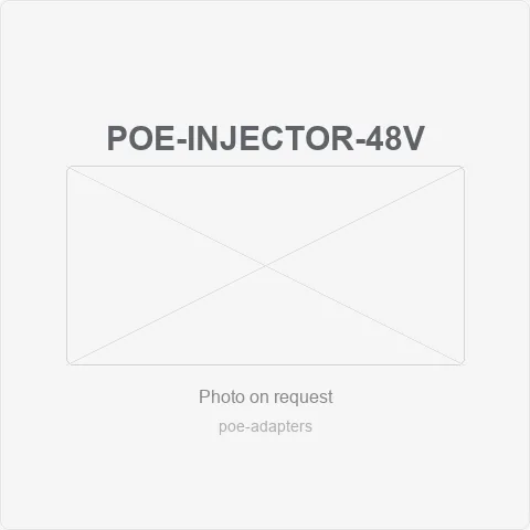 POE-Injector-48V for poe adapters - RainboParts