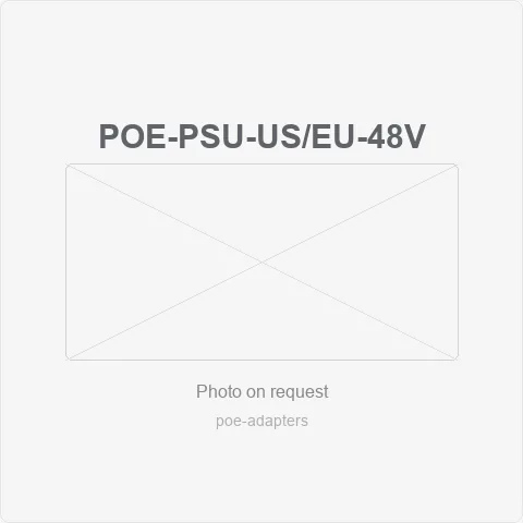 PoE-PSU-US/EU-48V for poe adapters - RainboParts