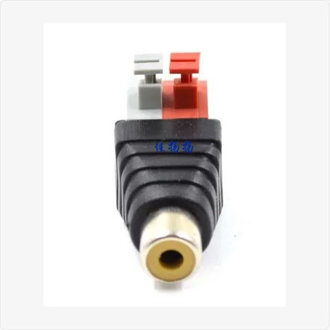 RCA-Female-Push rca female push terminal connector for cctv connectors - RainboParts