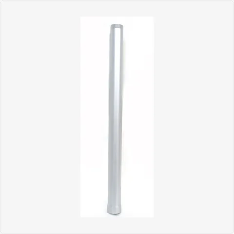 ROD-EXT-D-AL aluminum extension rod d (250mm, 18mm dia., silver) for mounting brackets - RainboParts
