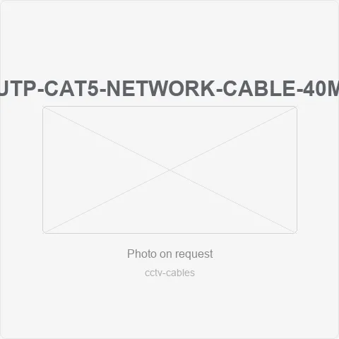 UTP-CAT5-Network-Cable-40M for cctv cables - RainboParts