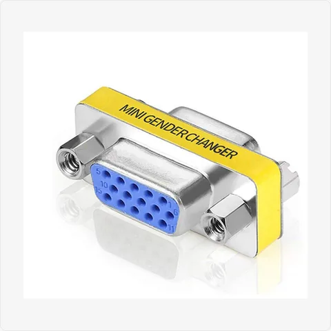 VGA-Female-to-Female vga female to female gender changer for cctv connectors - RainboParts