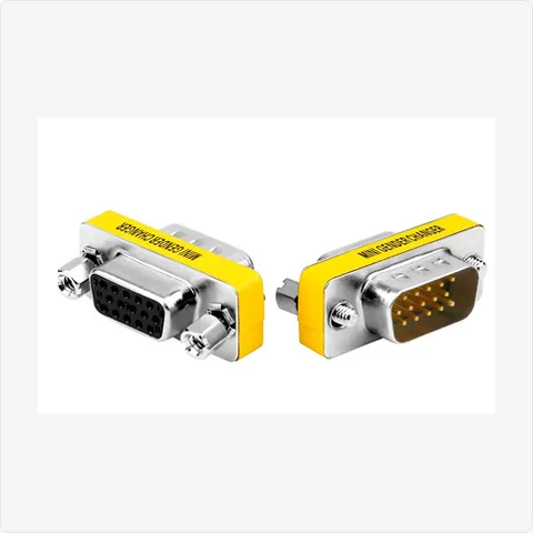 VGA-Male-to-Female vga male to female gender changer for cctv connectors - RainboParts