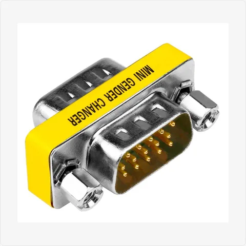 VGA-Male-to-Male vga male to male gender changer for cctv connectors - RainboParts