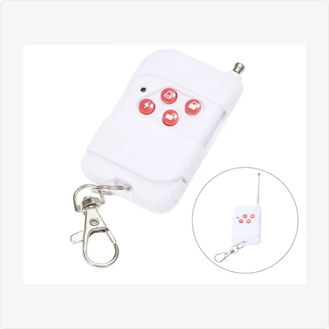Y4 economy plastic remote control for wireless burglar alarms - RainboParts