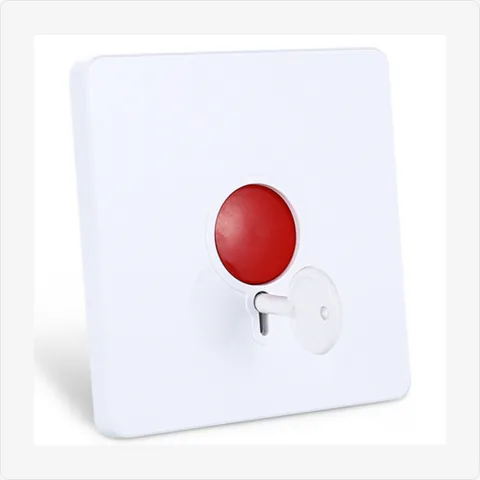 ZH-01B premium emergency button (elegant white) for emergency buttons - RainboParts