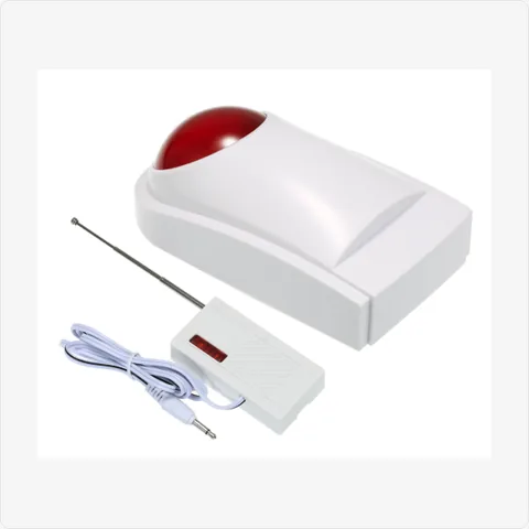 ZH-100W wireless sound & light siren for wireless burglar alarms - RainboParts