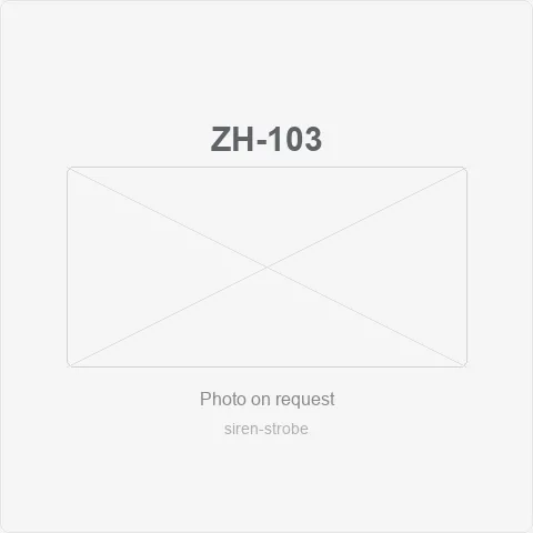 ZH-103-24V adjustable volume sound and light alarm for siren strobe - RainboParts