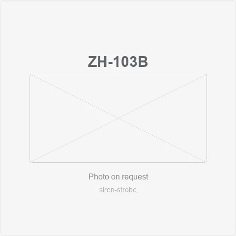 ZH-103B economy sound and light alarm / 24v/220v for siren strobe - RainboParts