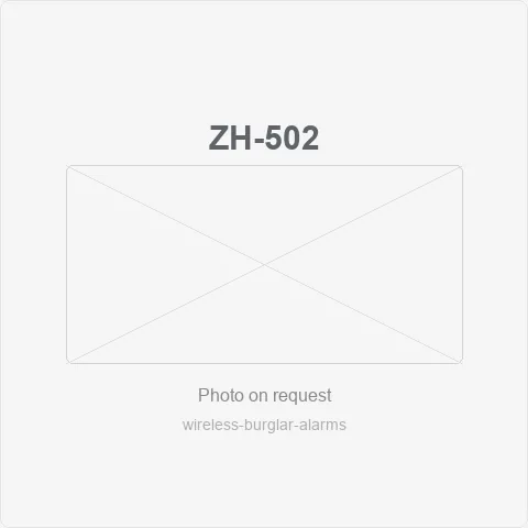 ZH-502 smart wireless smoke & heat detector for wireless burglar alarms - RainboParts