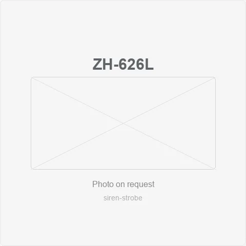 ZH-626L adjustable volume horn for siren strobe - RainboParts