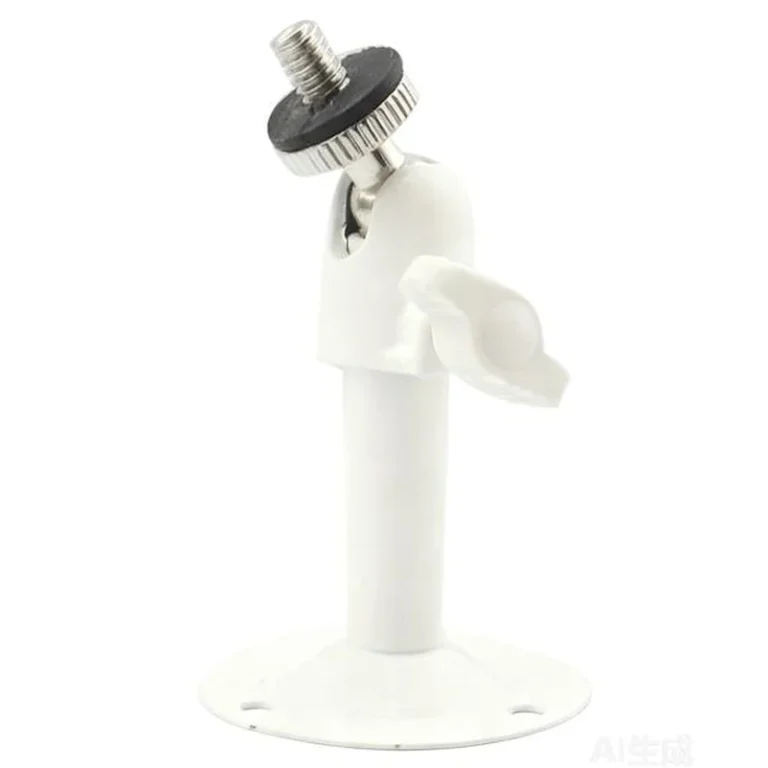 BRACKET-002-WH mini cctv camera bracket (80mm, white/black) - RainboParts