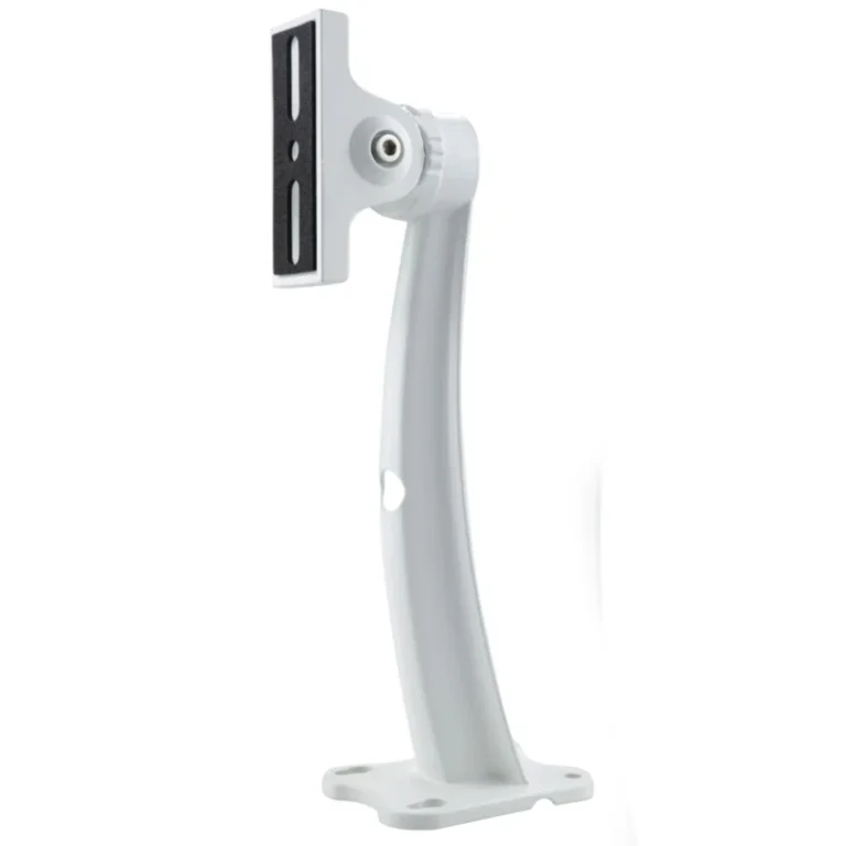 BRACKET-508-AL aluminum curved camera bracket 508 (240mm, white) - RainboParts