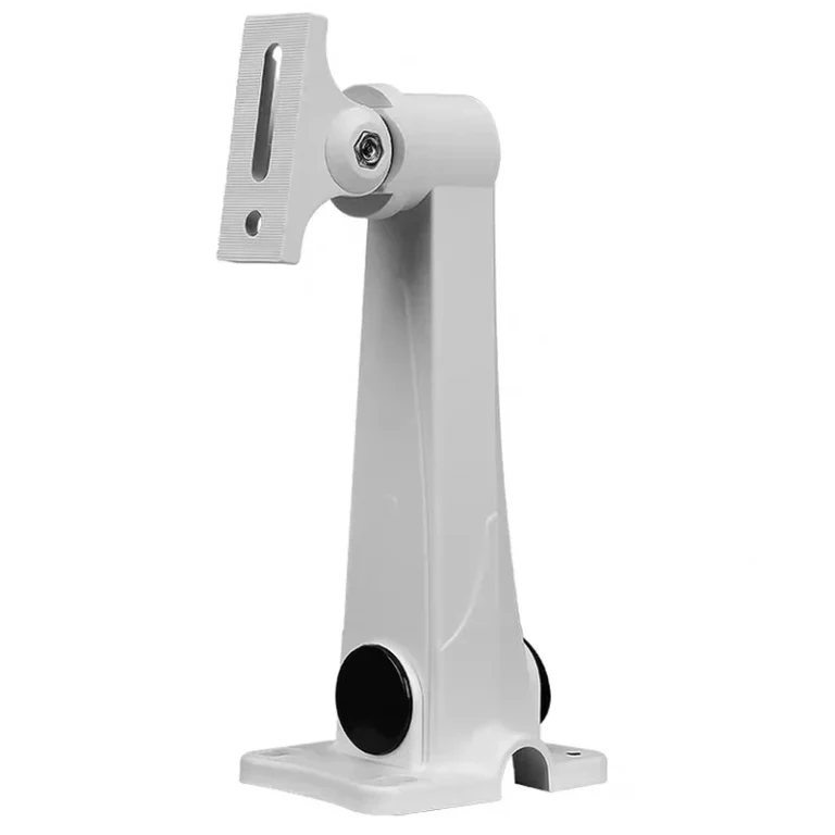 BRACKET-608-PL model 608 plastic cctv bracket (80x60mm, 180mm, white) - RainboParts