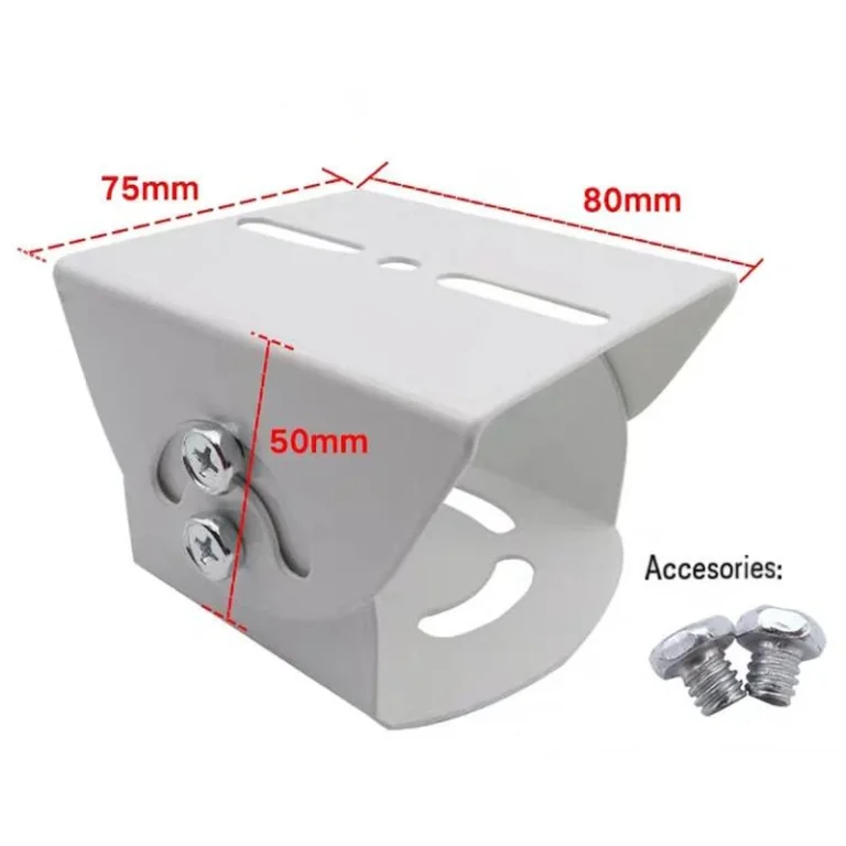 BRACKET-COR-M medium universal corner bracket (50mm, white) - RainboParts