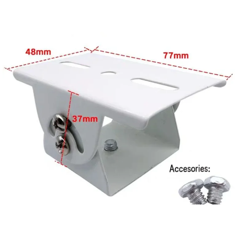 BRACKET-COR-S small universal corner bracket (40mm, white) - RainboParts