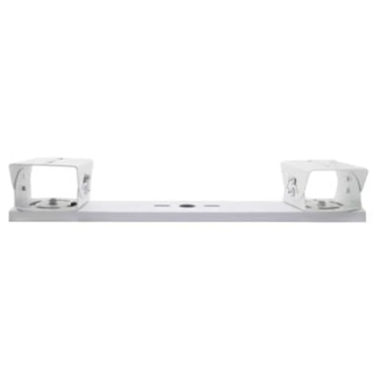 BRACKET-DUAL-DB-AL aluminum alloy dual-head duckbill camera bracket (white) - RainboParts