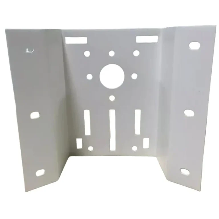 BRACKET-PTZ-COR ptz camera corner bracket (white) - RainboParts