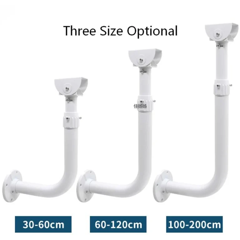 BRACKET-TELE-BU-FE-AL heavy duty aluminum alloy telescopic u-shaped fence mount - RainboParts