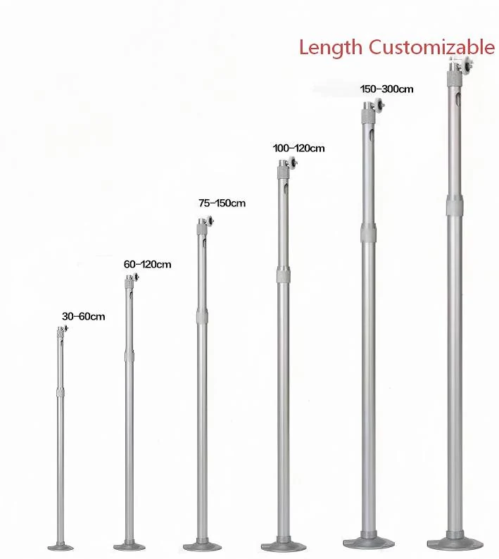 BRACKET-TELE-BU-I-AL aluminum alloy telescopic i-shaped bullet camera ceiling mount for mounting brackets - RainboParts