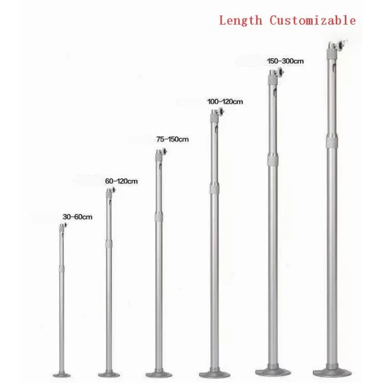 BRACKET-TELE-BU-SIL-AL silver finish aluminum alloy telescopic bullet camera ceiling mount - RainboParts