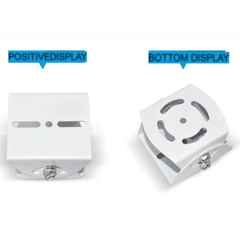 BRACKET-UNI-AL aluminum alloy middle universal joint mount (50mm, white) - RainboParts